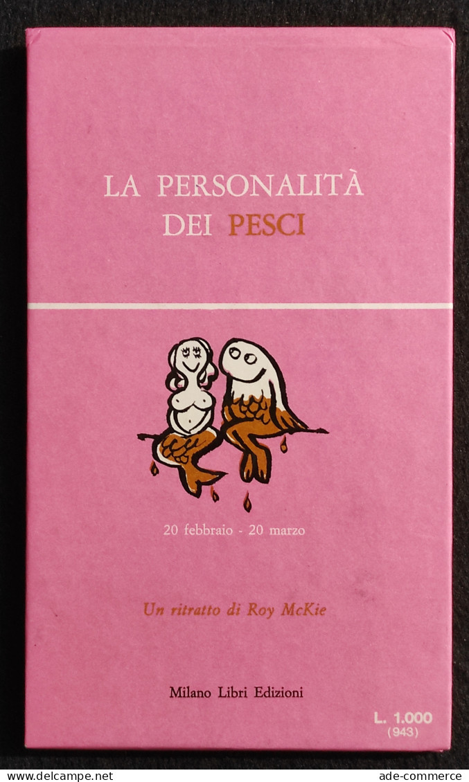 La Personalità Dei Pesci - Un Ritratto Di Roy McKie - 1973 I Ed. - Kinder