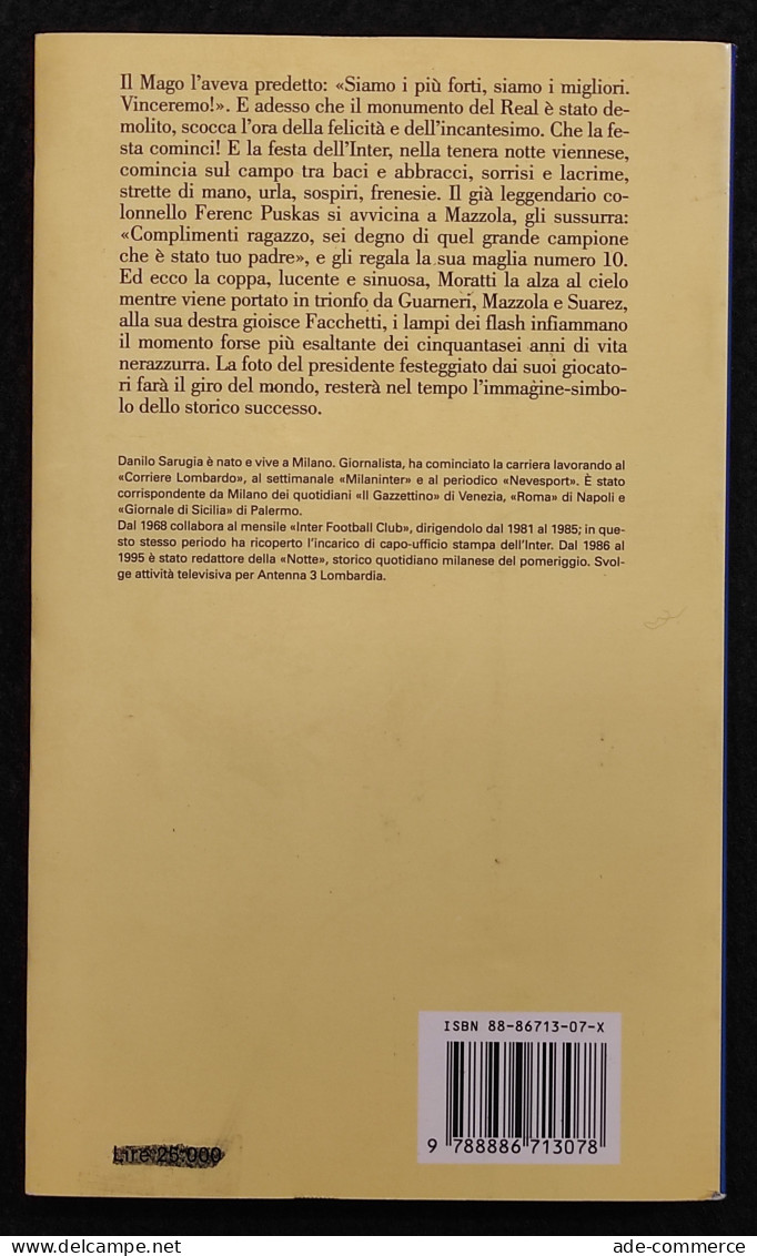 Grande Inter "Figlia Di Dio" - D. Sarugia - Ed. Limina - 1996 I Ed. Autografo - Sports