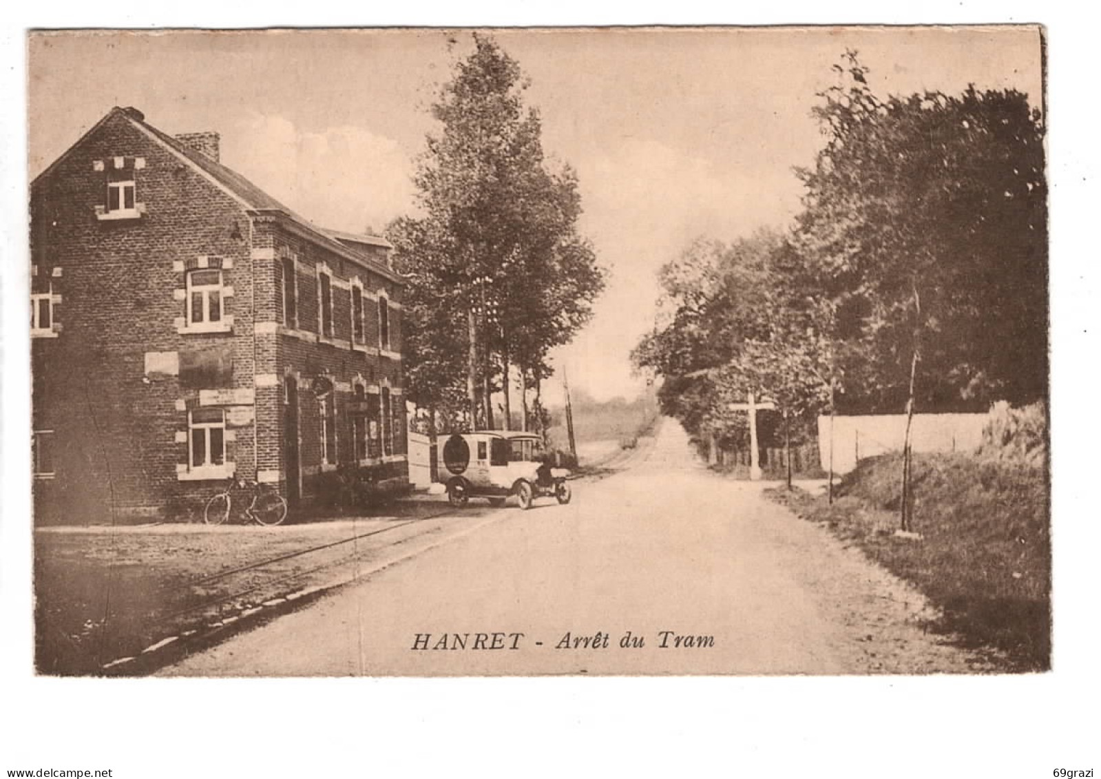 Hanret Arrêt Du Tram - Eghezee