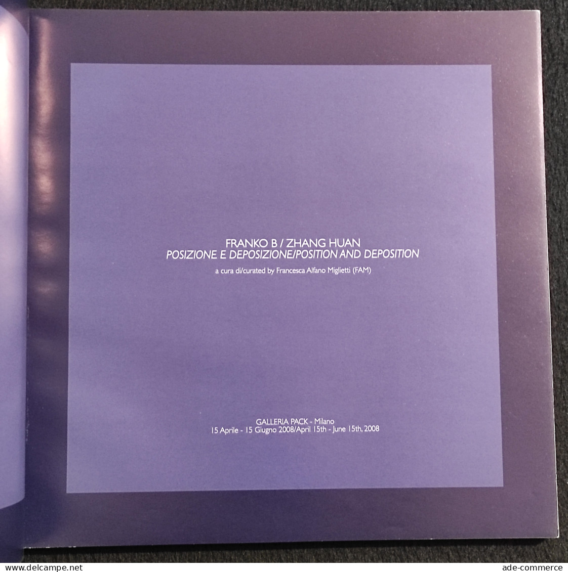 Franko B/Zhang Huan - Posizione E Deposizione - 2008 - Fotografia - Foto