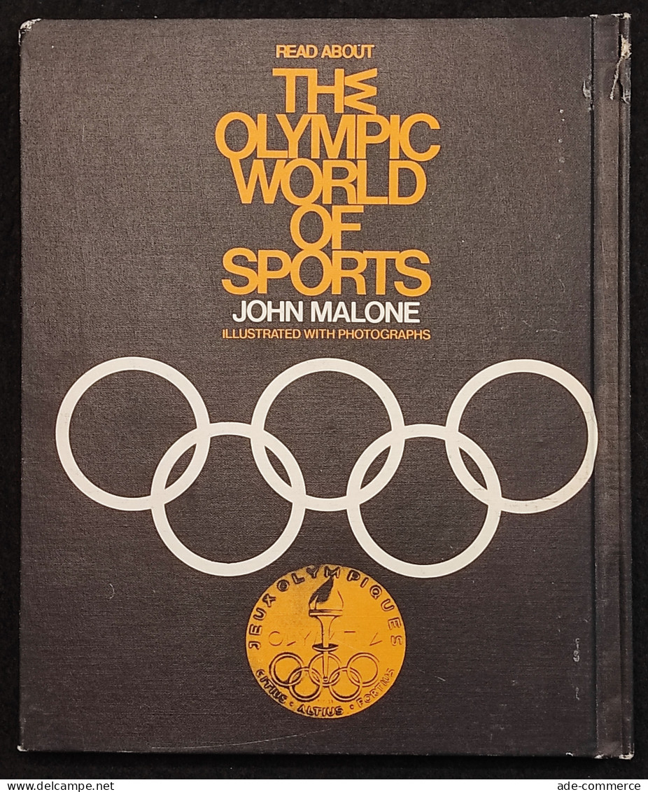 Read About The Olympic World Of Sports - J. Malone - Groiler Int. - 1971 - Sports