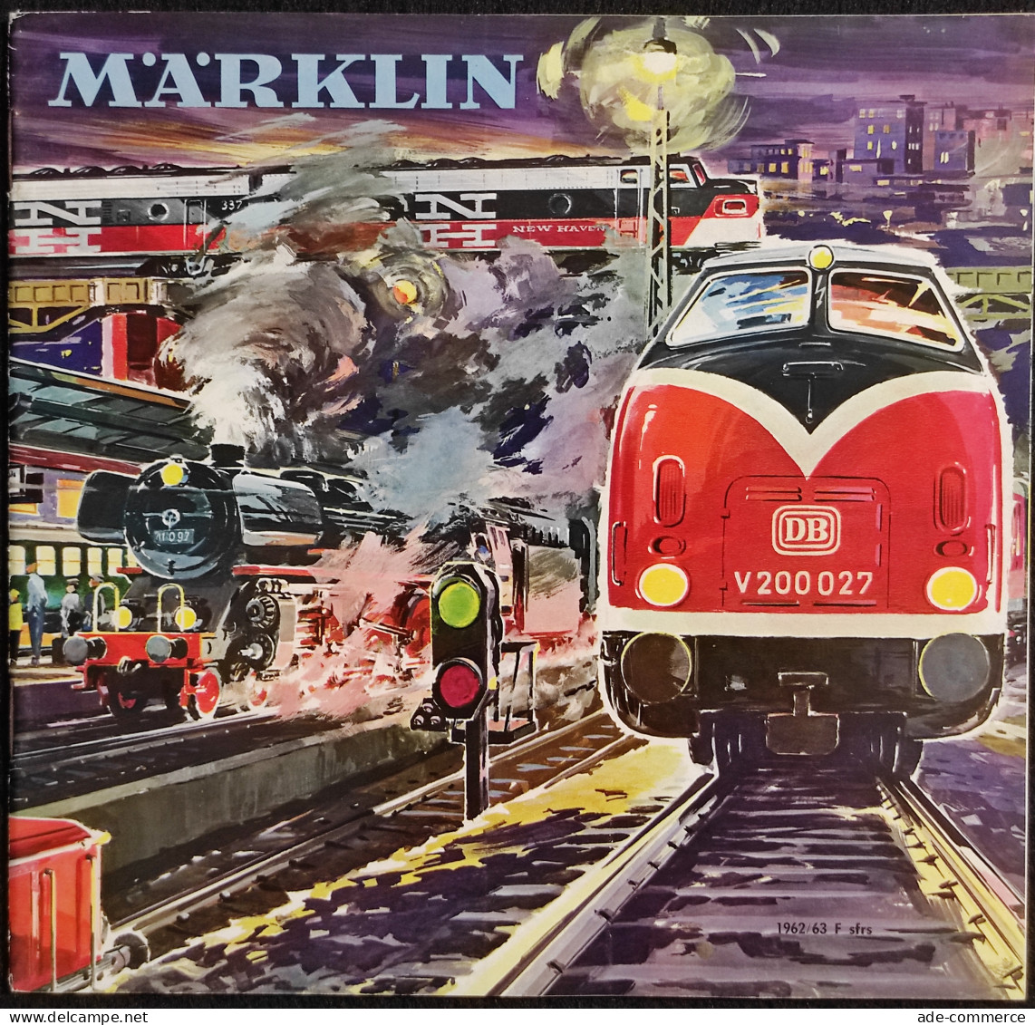 Marklin 1962/63 - Modellismo Ferroviario - Francese - Ohne Zuordnung