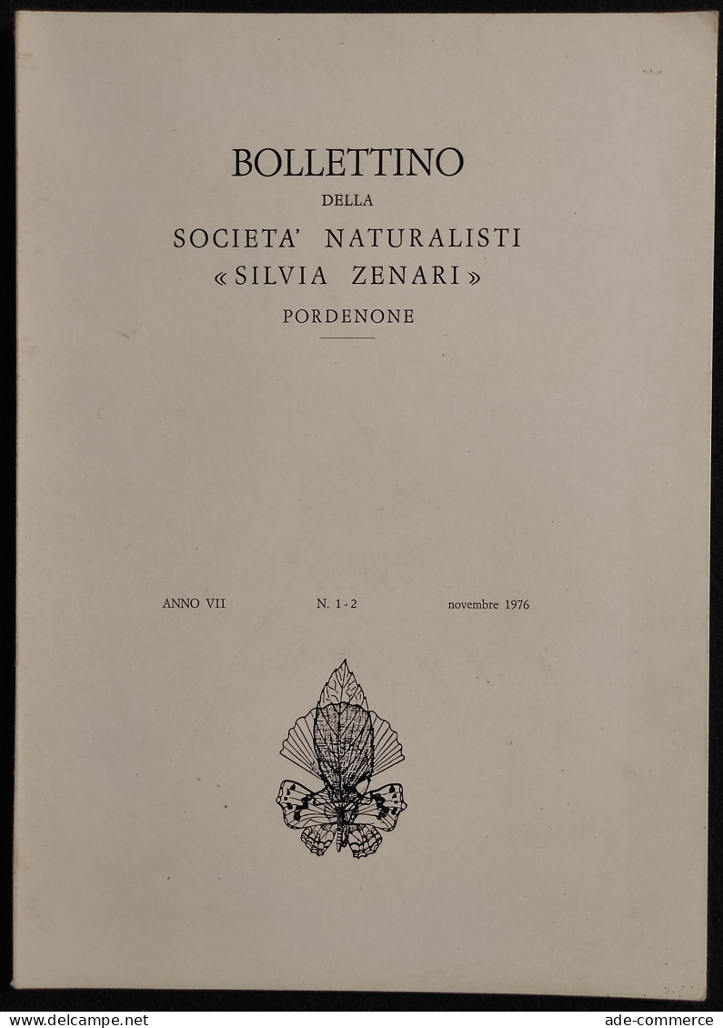 Bollettino Società Naturalisti "Silvia Zenari" -  Novembre 1976 - Gardening