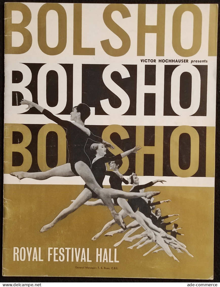 The Bolshoi Ballet - V. Hochhauser - Royal Festival Hall - Cinéma Et Musique