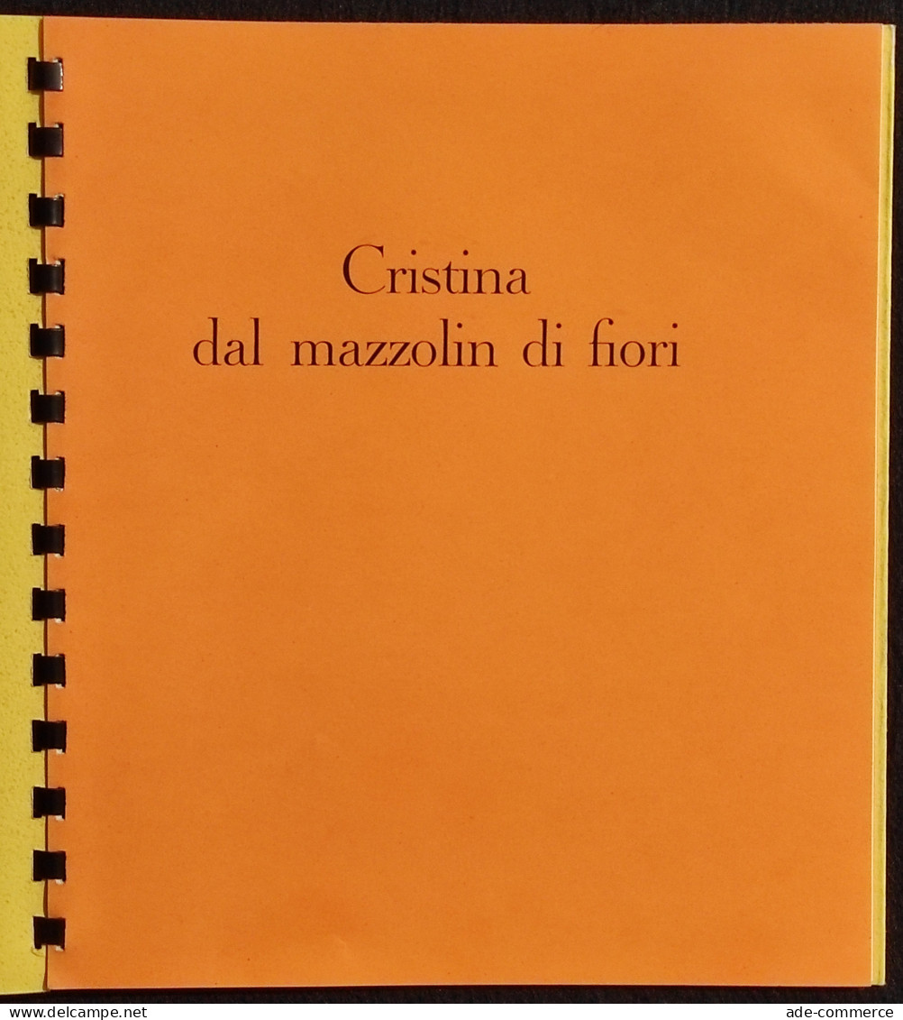 Cristina Dal Mazzolin Di Fiori - Libreria Internazionale Milano - Kinder