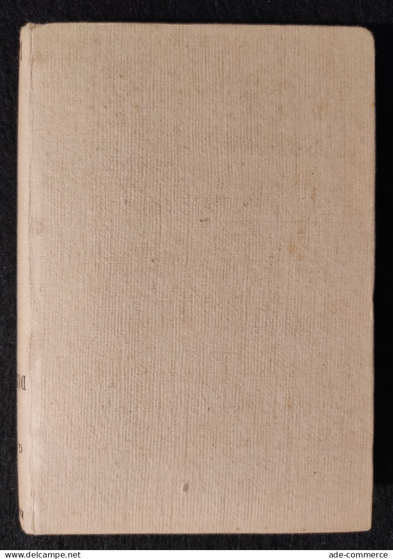 Elementi Di Pedagogia - III La Didattica - G. Vidari - Manuali Hoepli - 1923 - Collectors Manuals
