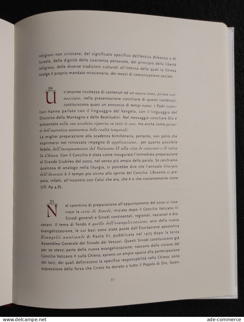 Tertio Millennio Adveniente - Lettera Apostolica G. Paolo II - 1988 - Religione