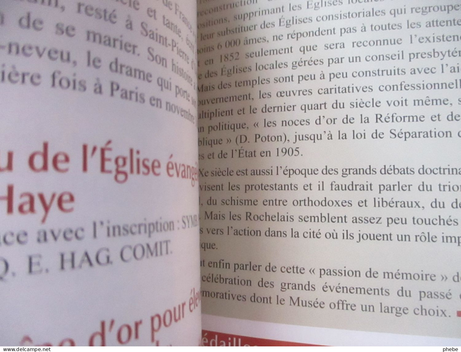 Musée Rochelais D'histoire Protestante Catalogue Des Collections - Poitou-Charentes