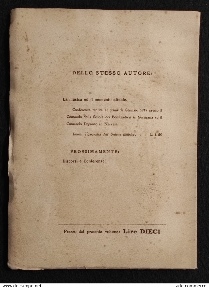 Ritmo Di Guerra - Dott. N. Giacobini - Ed. Pacini Mariotti - 1933 - Oorlog 1939-45