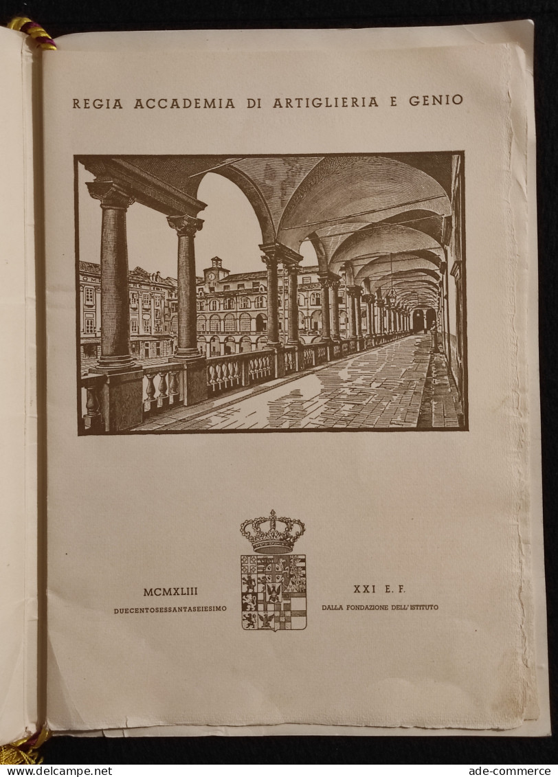 Regia Accademia Di Artiglieria E Genio - 1943 - Collectors Manuals