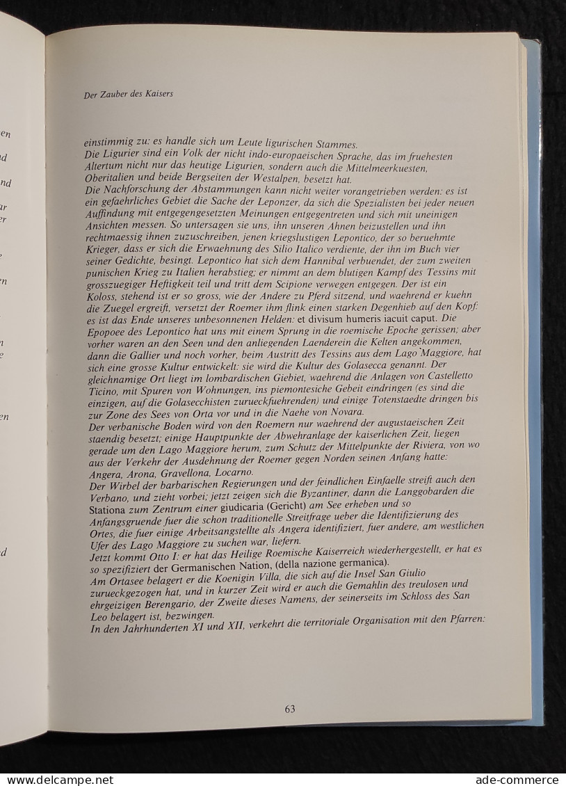 L'Imperatore Dei Laghi - C. Pessina & E. Ferrari - 1982 - Fotografia