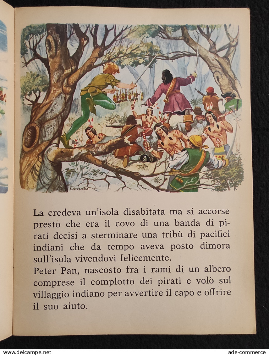 Peter Pan - Favola Di Barrie - Ed. Giuseppe Malipiero - 1968 - Niños