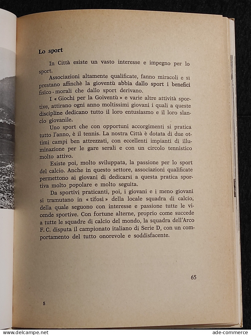 Arco - Itinerari Turistici Della Busa - V. Cazzaniga - 1972 - Tourisme, Voyages