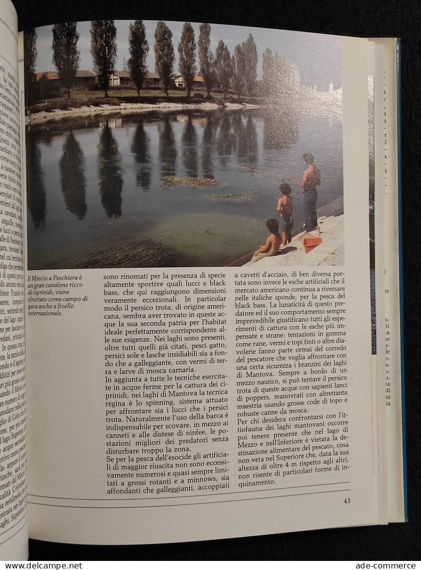 La Pesca Sportiva In Acque Dolci - Acque Italiane - Ed. De Agostini - 1989 - Caza Y Pesca