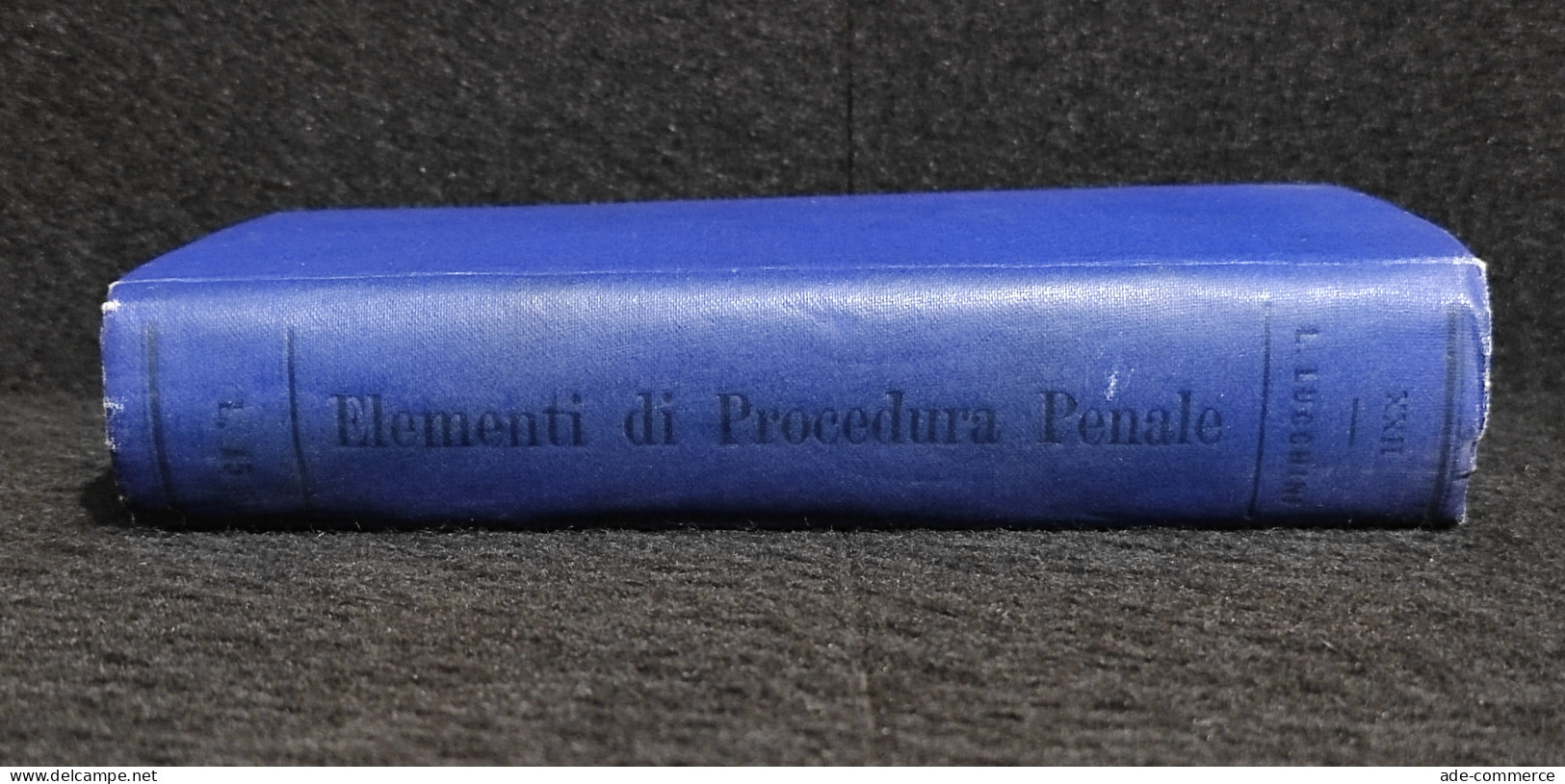 Elementi Di Procedura Penale - L. Lucchini - Manuali Barbèra - 1920 - Collectors Manuals