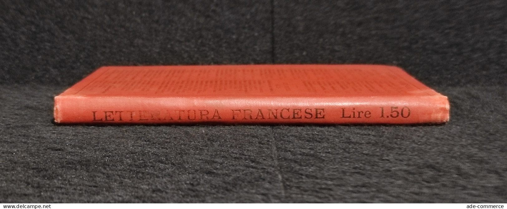 Letteratura Francese - F. Marcillac, Trad. Paganini - Manuali Hoepli -1885 - Handbücher Für Sammler