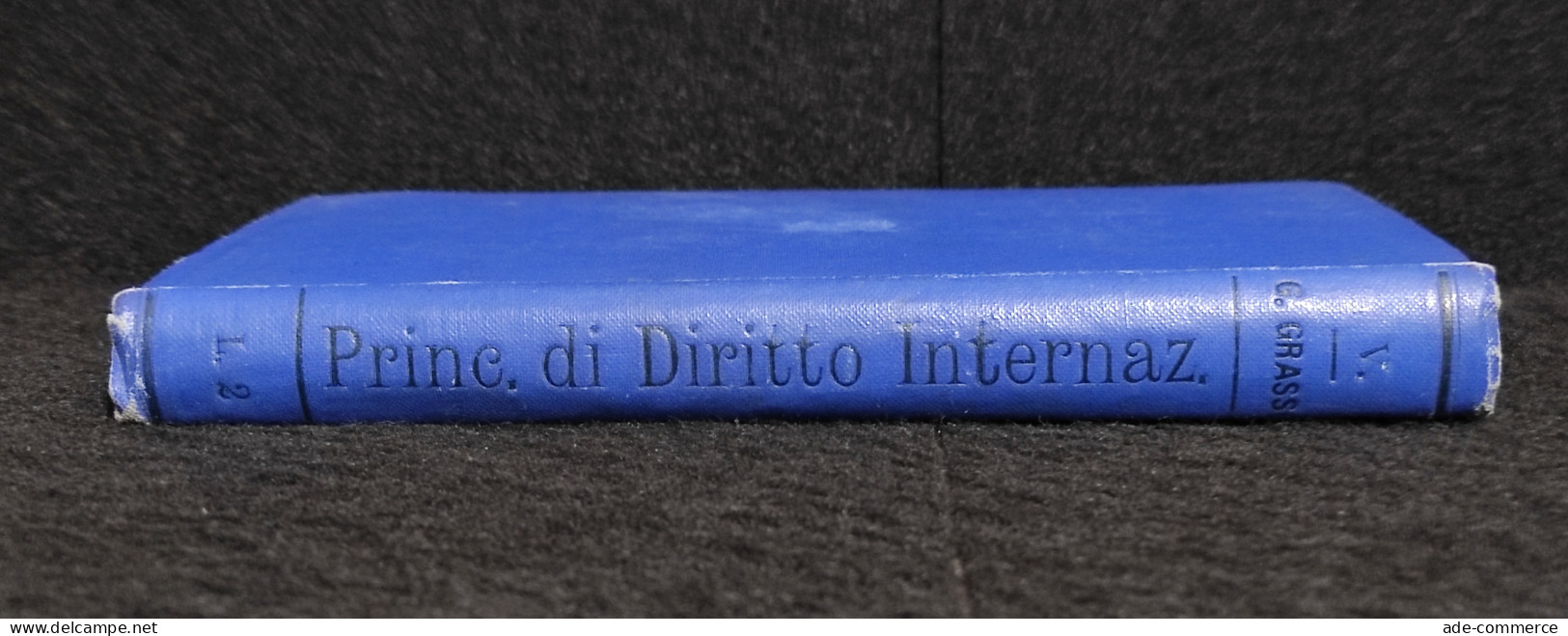 Principii Di Diritto Internazionale Pubblico E Privato - G. Grasso - Barbera - 1889 - Collectors Manuals