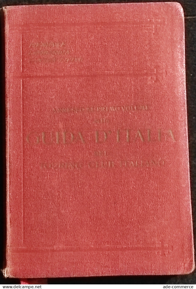 Guida D'Italia Del TCI - Piemonte Lombardia Canton Ticino - 1914 Suppl. - Turismo, Viaggi