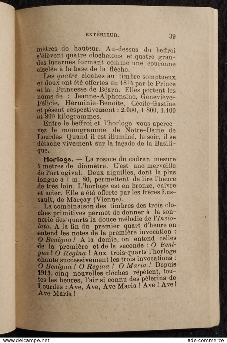 Petit Guide De Lourdes - L'Echo De Lourdes - 1922 - Toerisme, Reizen