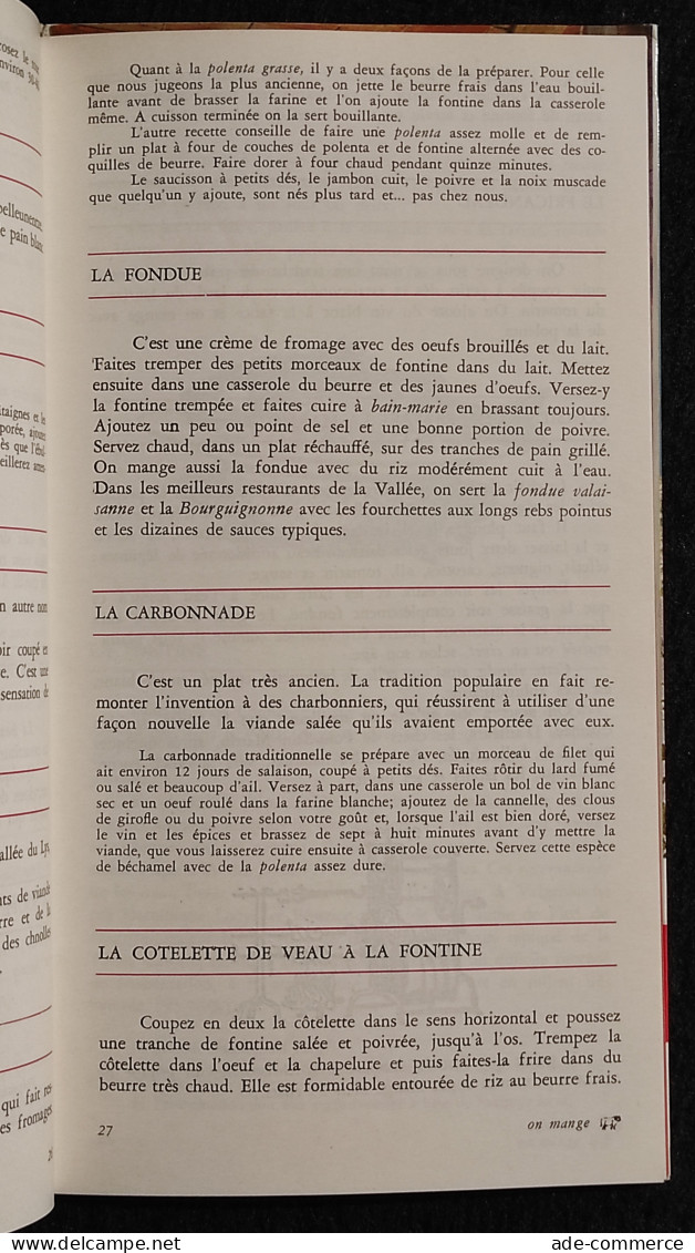 Les Vins, La Cuisine Et Les Tavernes Du Mont Blanc - Casa E Cucina