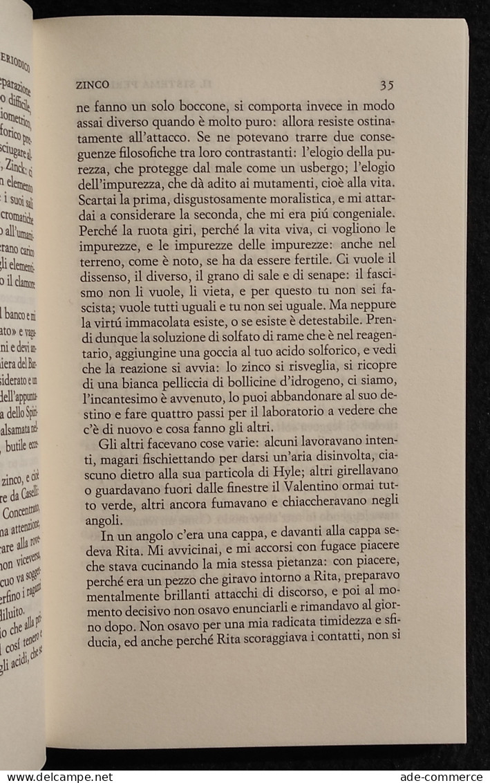 Il Sistema Periodico P. Levi - Ed. Einaudi - 1976 - Mathematics & Physics