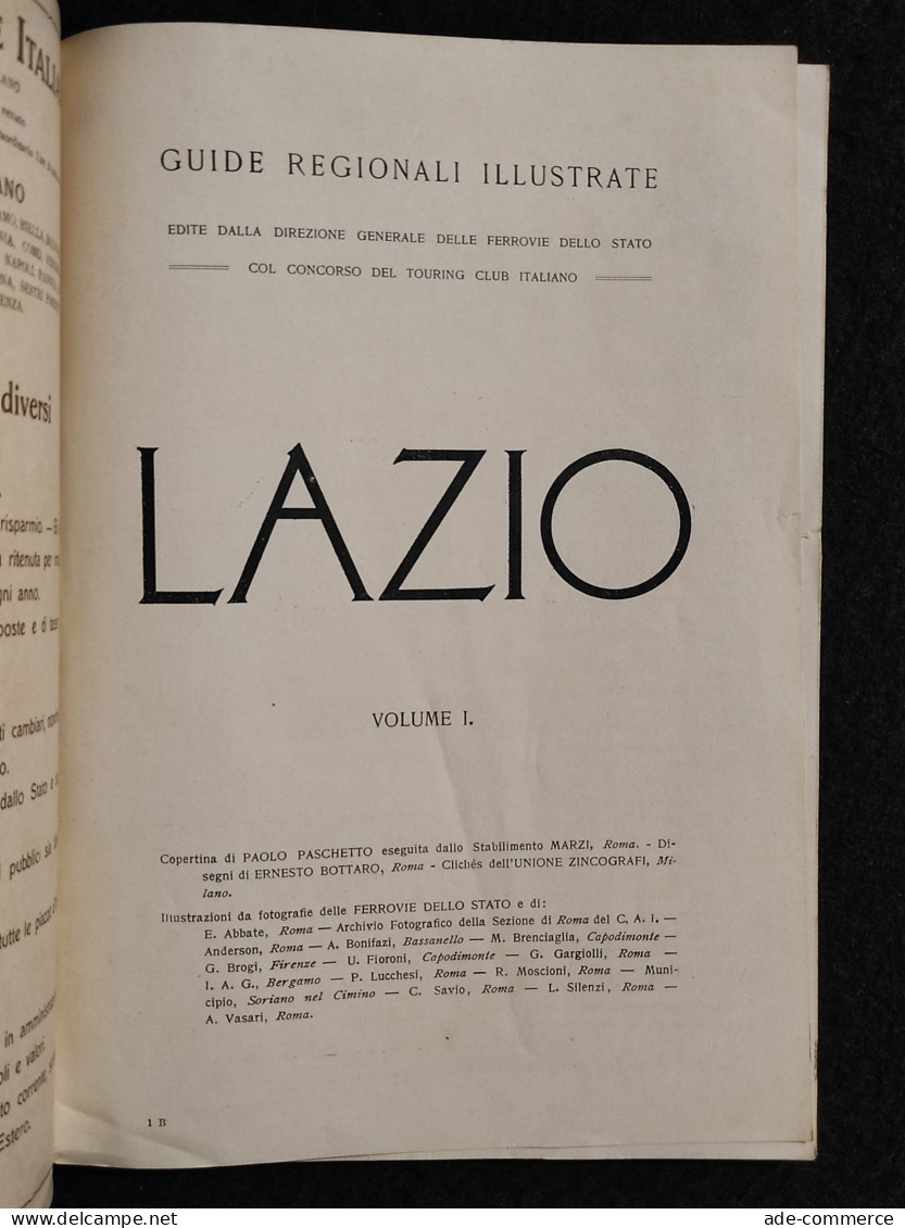 Lazio - Guide Regionali Illustrate - 2 Vol - Toerisme, Reizen