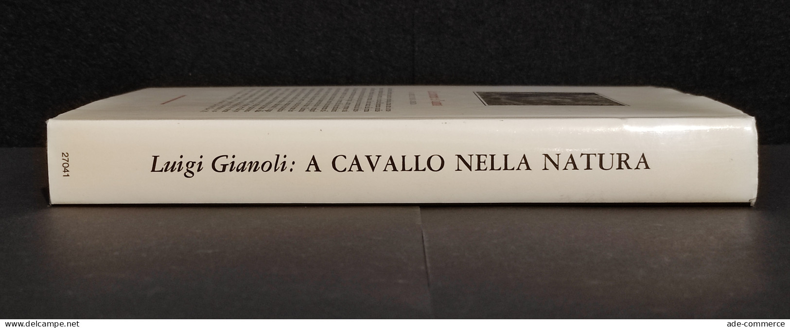 A Cavallo Nella Natura - L. Gianoli - Ed. Longanesi - 1974 - Animales De Compañía