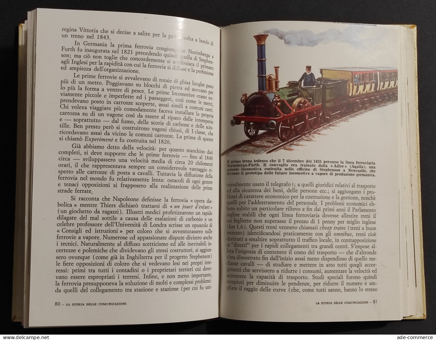 La Storia Delle Comunicazioni - Trasporti Terrestri - Ed. De Agostini - 1963 - Enfants