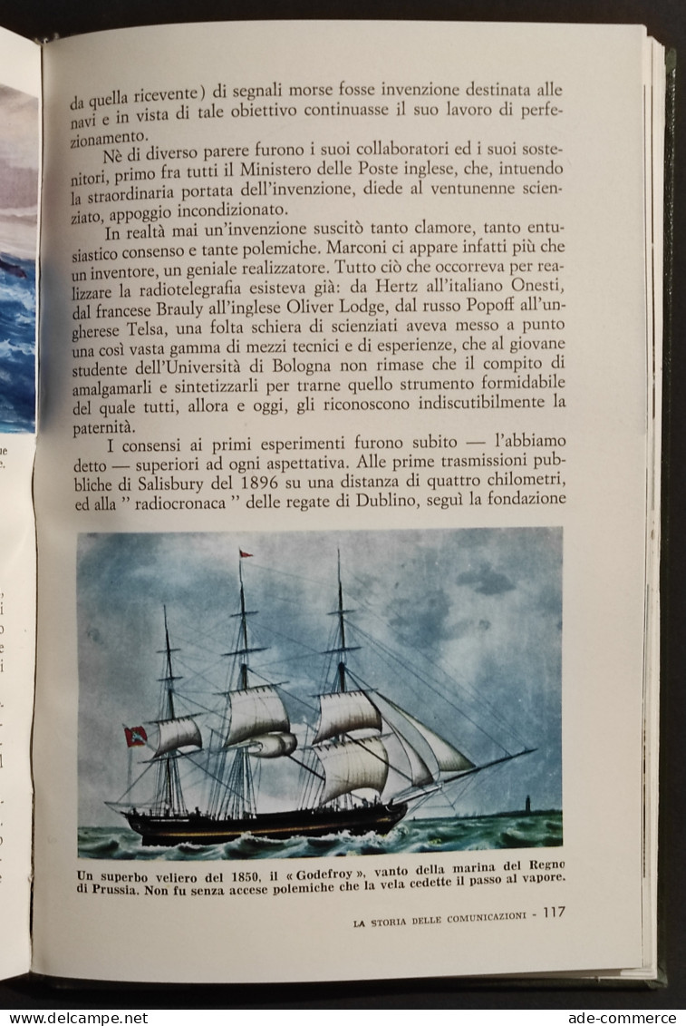 La Storia Delle Comunicazioni - Trasporti Marittimi - Ed. De Agostini - 1965 - Kids