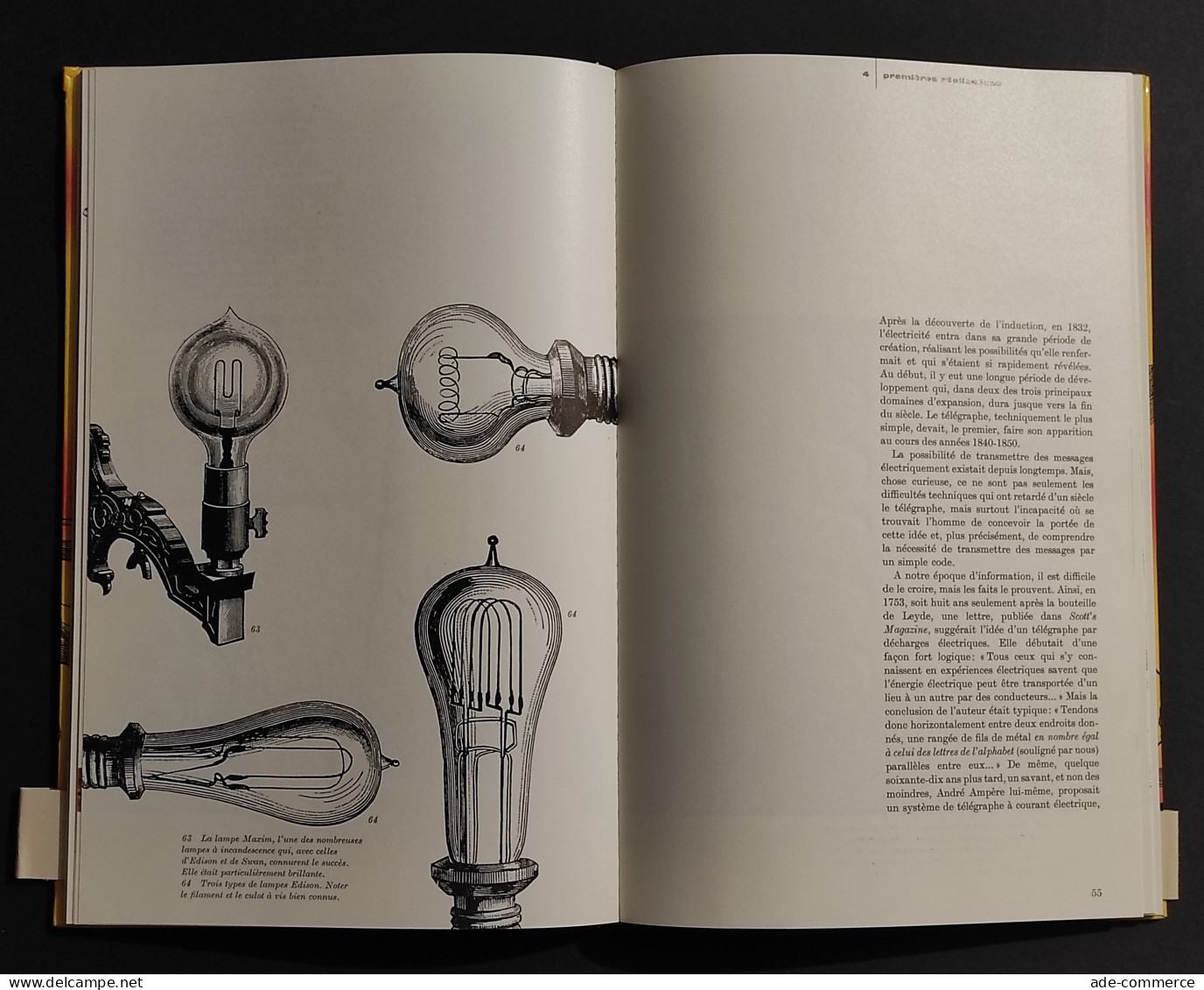 Historie De L'électricité - E. T. Canby - Ed. Rencontre - 1963 - Mathématiques Et Physique