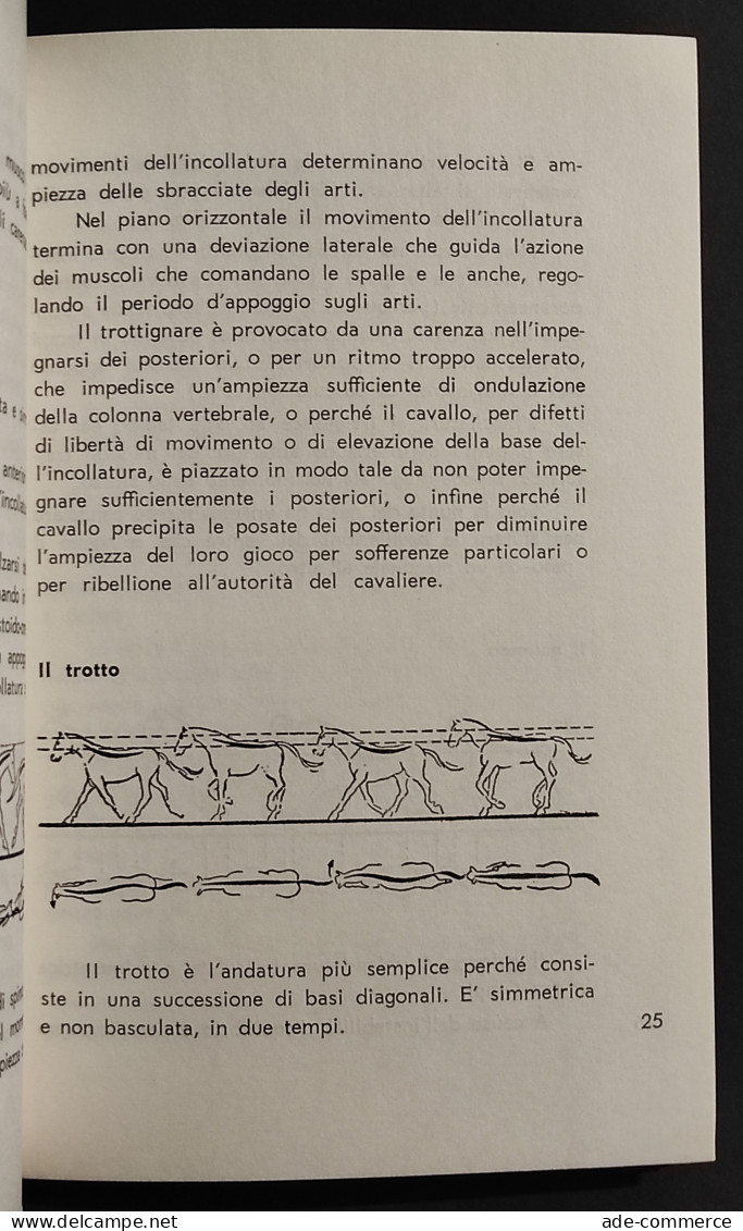 Equitazione Superiore - Note Sull'Addestramento - Ed. Mediterranee - 1967 - Animales De Compañía