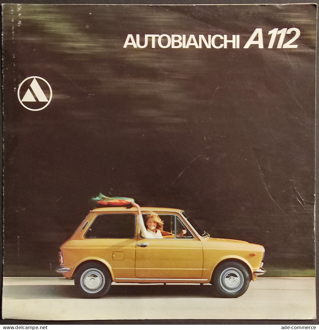 Autobianchi A 112 - Depliant - Motori