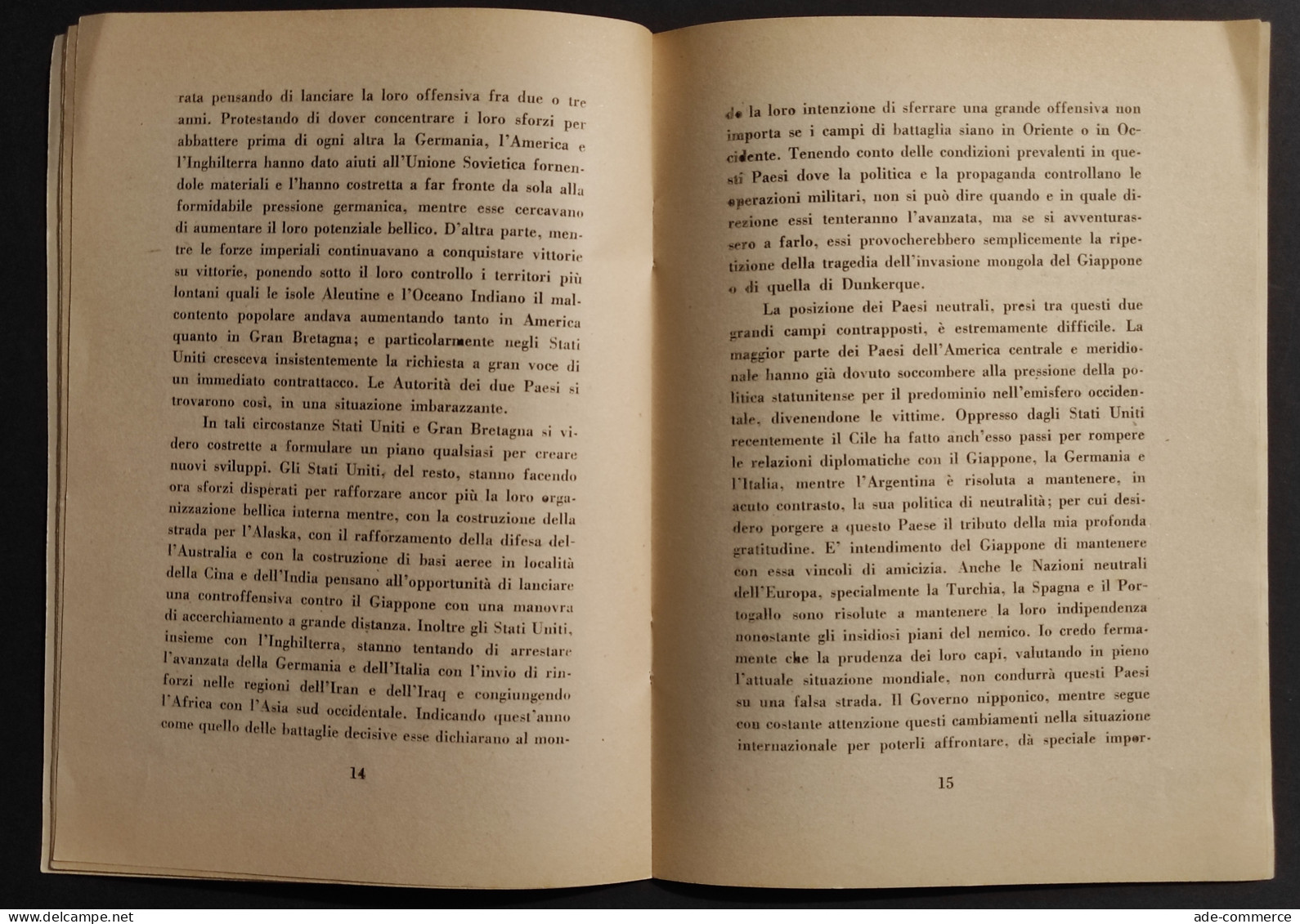 I Ministri Tozyo E Tani Alla Dieta Imperiale - 1943 - Weltkrieg 1939-45