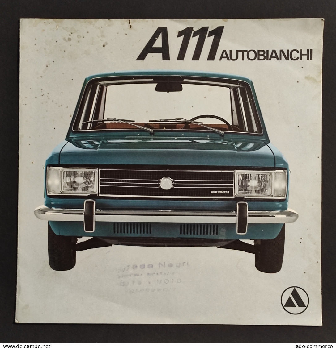 A 111 Autobianchi - Depliant - Moteurs