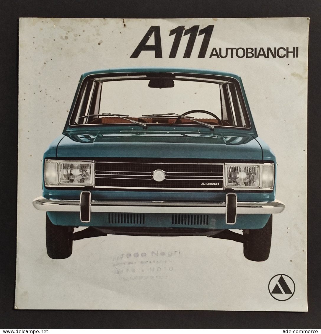 A 111 Autobianchi - Depliant - Motori