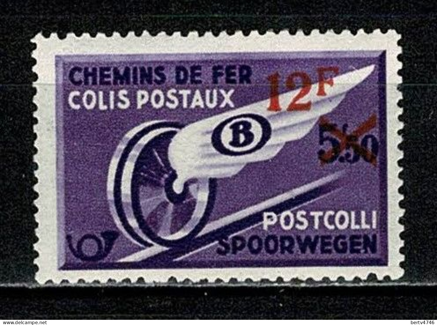 Belg. 1946 OBP/COB TR 293**, Yv. Colis Postaux 293** MNH - Postfris