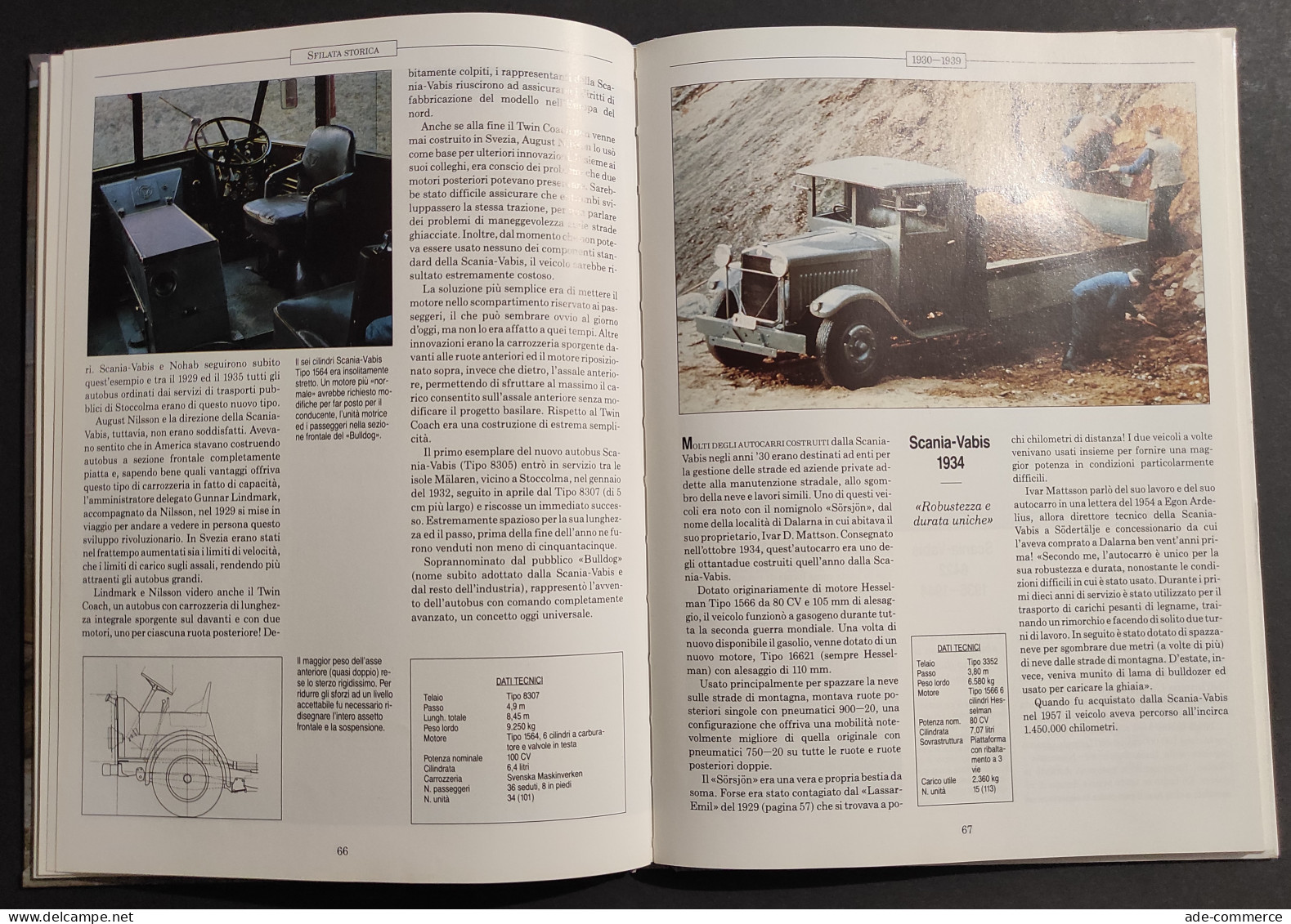 Sfilata Storica Scania (1891-1991) - Automobili, Autobus, Autocarri - Motori