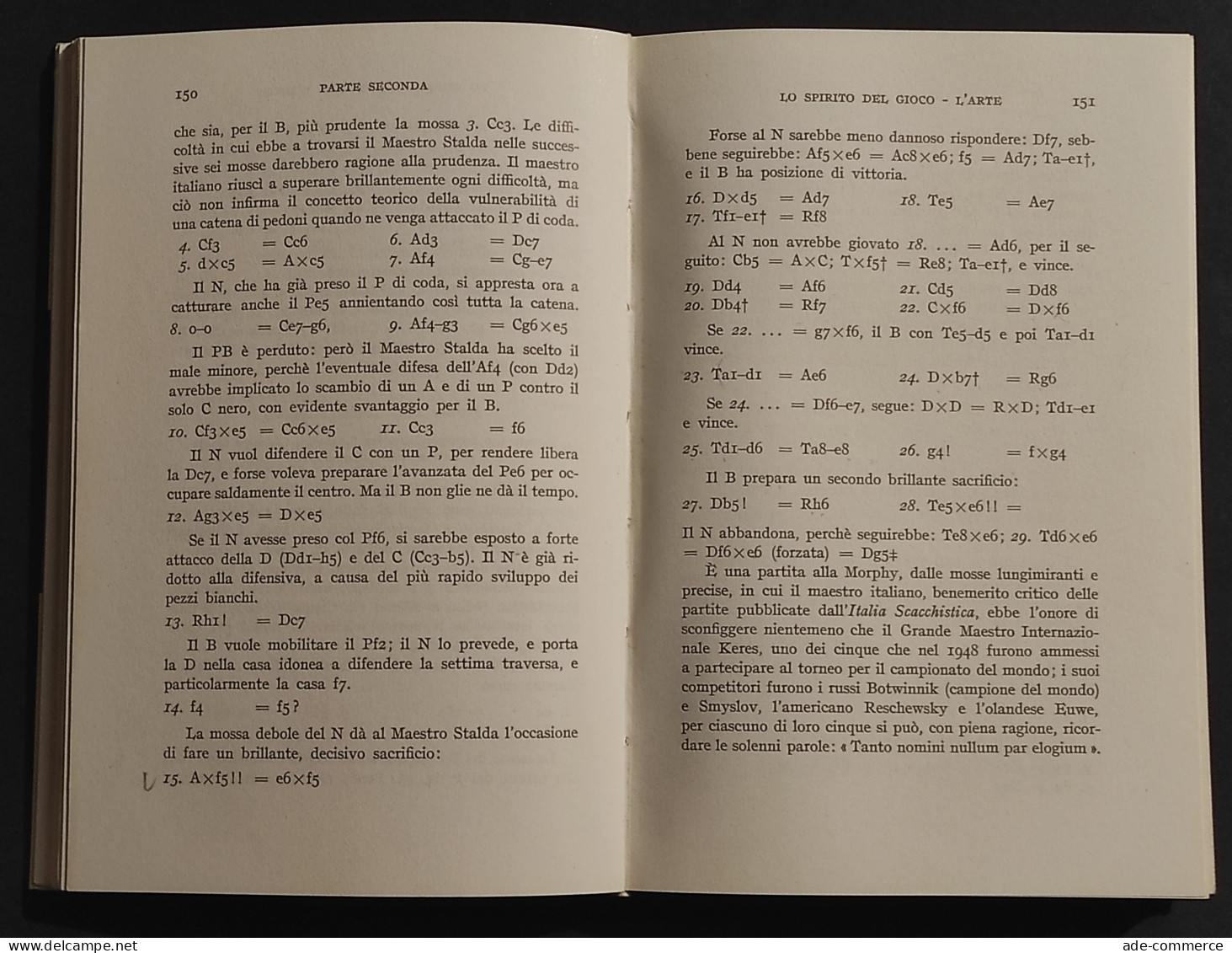 ABC Degli Scacchi - U. Pasquinelli - Ed. Hoepli - XI Ed. - Manuales Para Coleccionistas