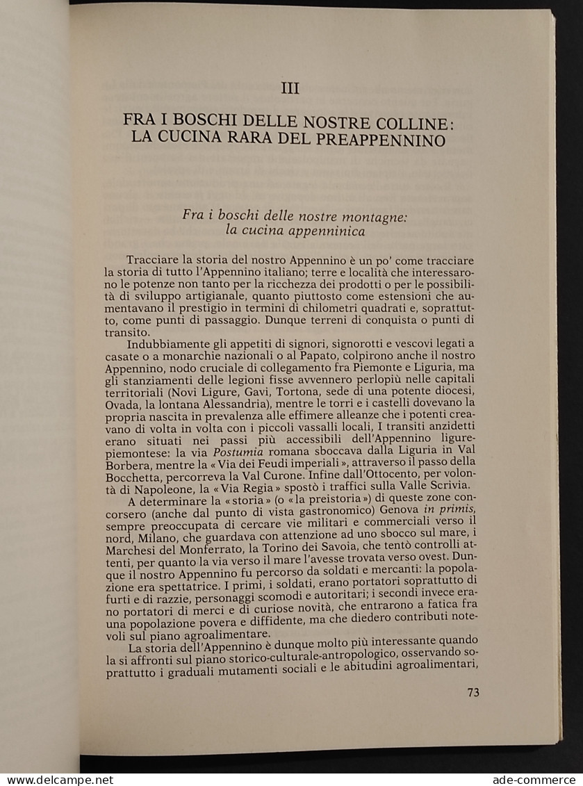 Alla Ricerca Della Cucina Alessandrina - G. Bertolino - E.d. Il Quadrante - 1983 - Casa Y Cocina