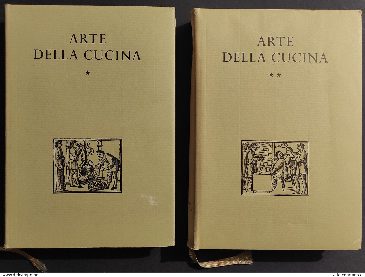 Arte Della Cucina - E. Faccioli - Ed. Il Polifilo - 1966 - 2 Vol. - Casa Y Cocina