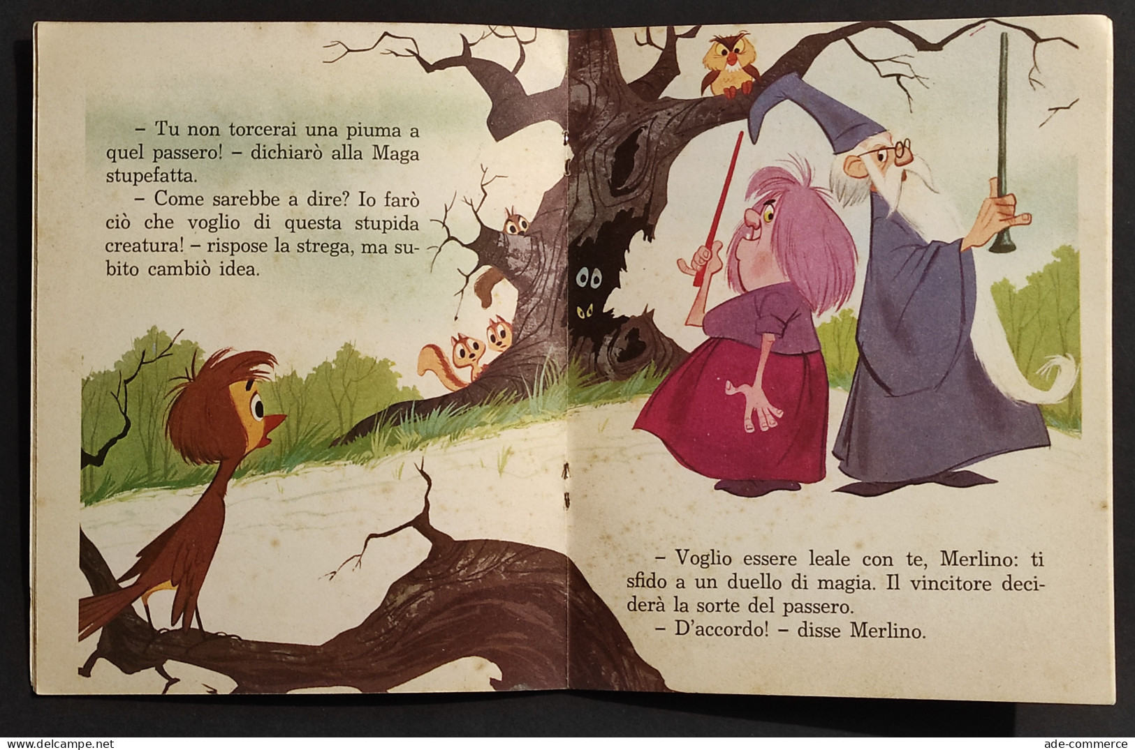 Il Duello Di Magia - W. Disney - 1970 I Ed. Mondadori - La Primula 12 - Bambini