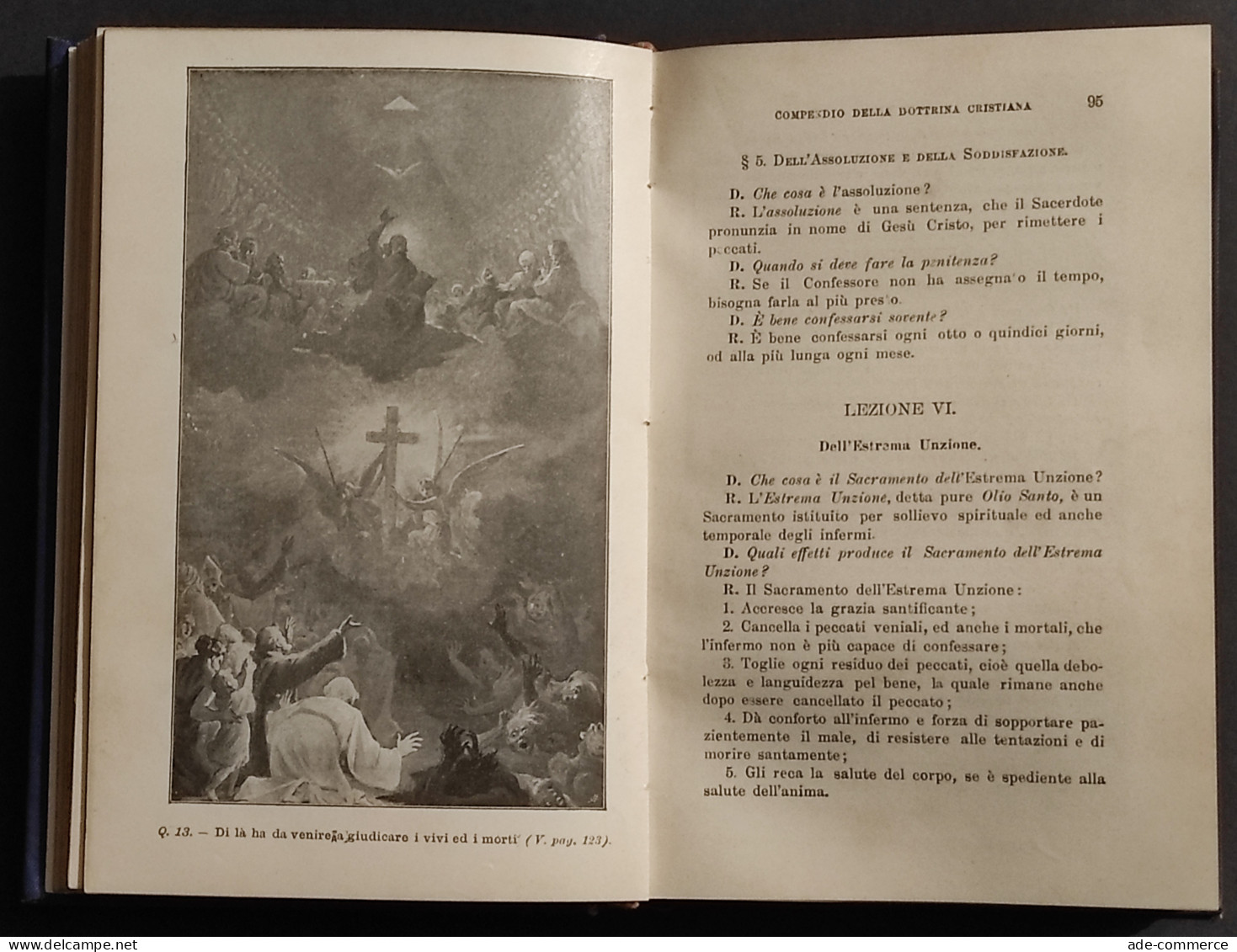 Compendio Della Dottrina Cristiana - Lombardia Piemonte - 1901 - Religión