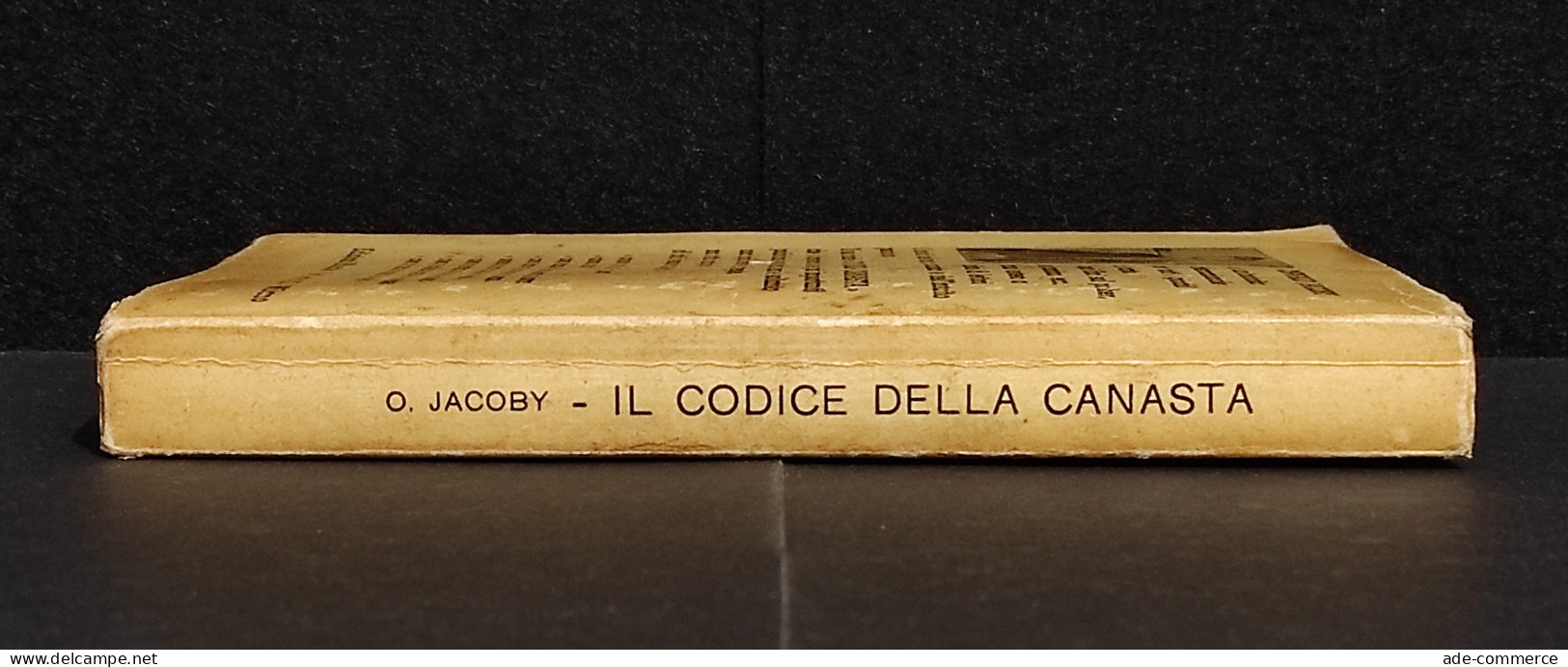 Il Codice Della Canasta - Oswald Jacoby - Ed. Riunite - 1950 - Manuali Per Collezionisti