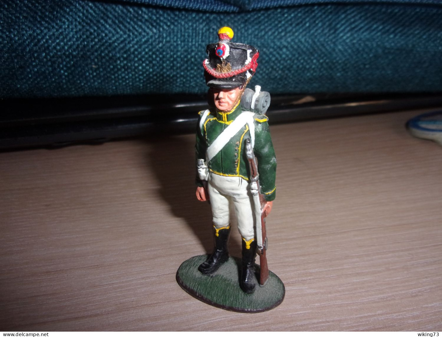 Soldat De Plomb " Flanqueur De La Jeune Garde " - France -1811 - Empire - Delprado - Figurine - Collection - Soldats De Plomb