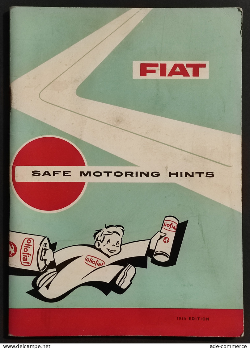 FIAT Safe Motoring Hints - 10^ Ed. 1962 - Motoren