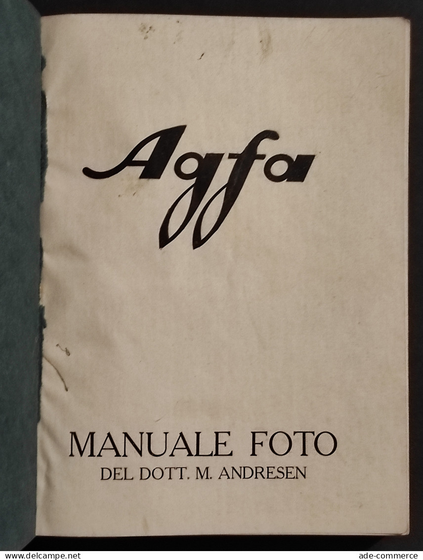 Agfa - Manuale Foto Del Dott. M. Andresen - Manuali Per Collezionisti