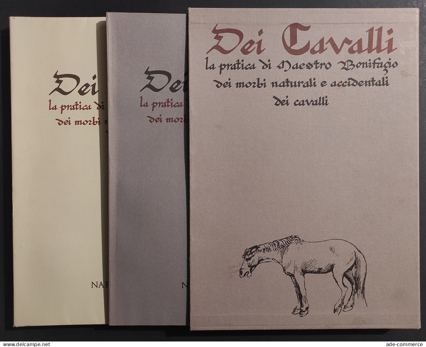 Dei Cavalli - Pratica Maestro Bonifacio Morbi Cavalli - Ed. Nardini - 1988 - Animali Da Compagnia