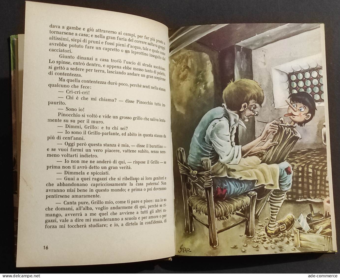 Le Avventure Di Pinocchio - Collodi - Ed. Carroccio - 1963 - Kids