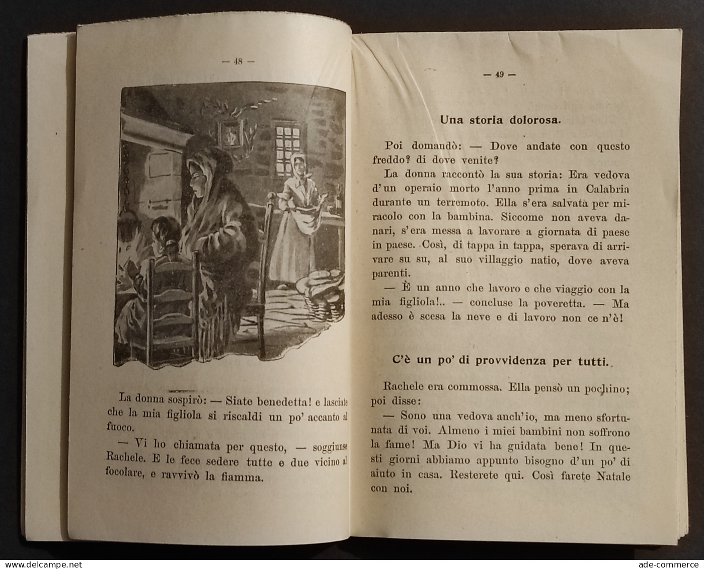 Casa Mia Patria Mia - Libro Lettura - A. Perugini - Ed. Vallardi - Enfants