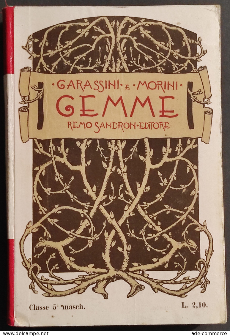 Gemme - Corso Complete Di Letture - Classe 5^ - Garassini - Ed. Sandron - Bambini